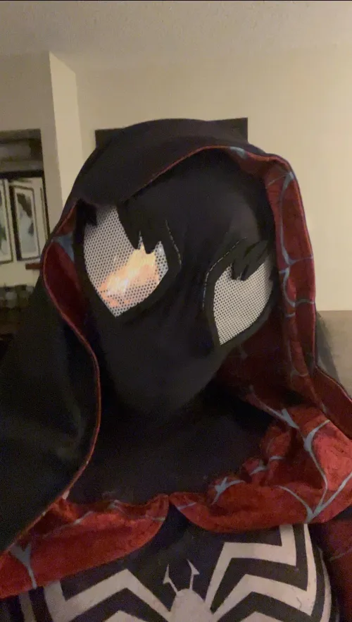 My sub playing as Gwen before being broken to submission by Calmcoolcollected869