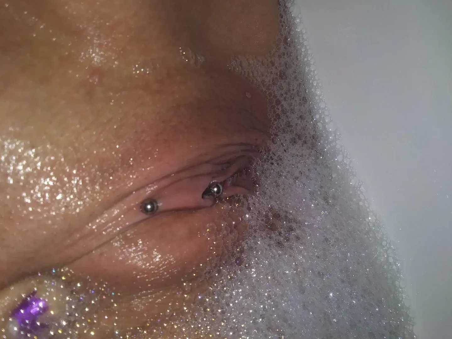 My sub’s pierced hood. posted by Pierced-Cock