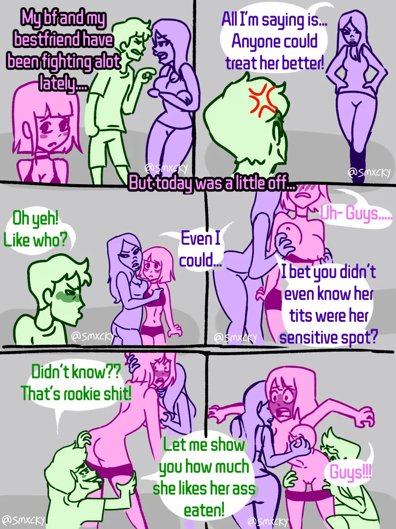 My threesome comic  posted by smxcky