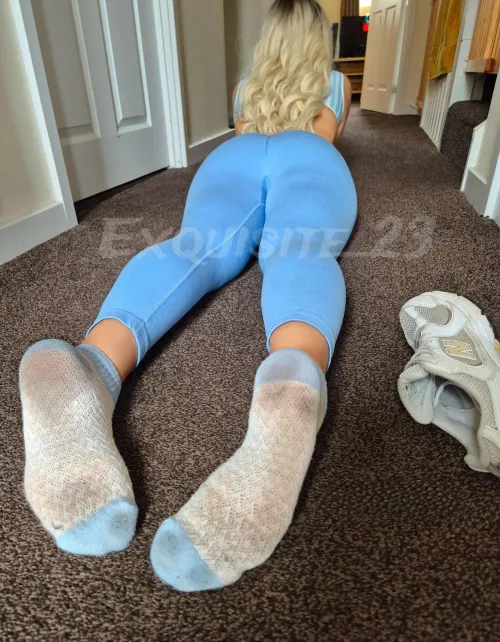 My very smelly post workout gym socks by Exquisite_23