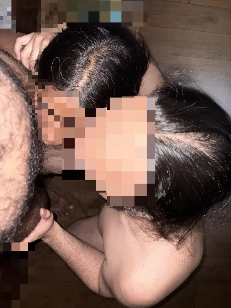 My wife and I taking care of our bull (couple) posted by ssmnaam