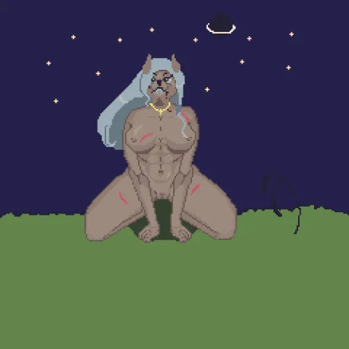 My wolf cub has grown up! by XvorArt