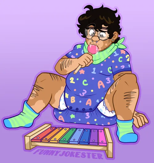 Música (funnyjokester on bsky) by iamwalnut107