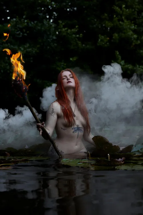 Naiad by me. NO AI by Ex_Inferi