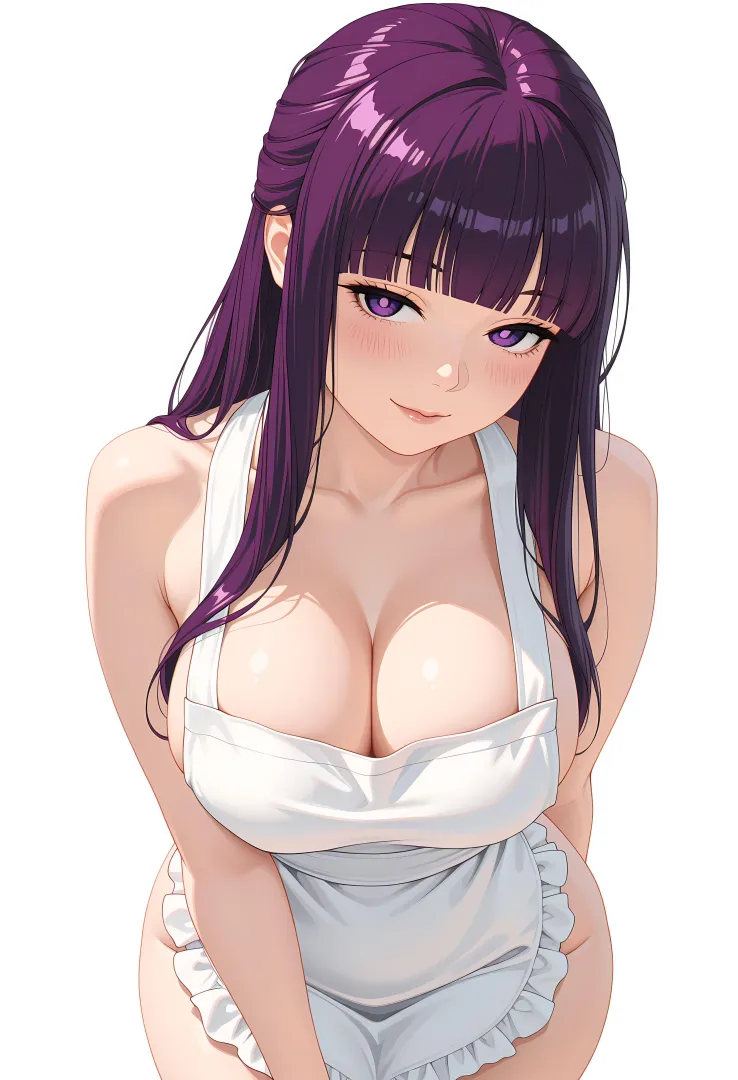 Naked Apron Fern [Sousou no Frieren] posted by WoolsonDaSheep