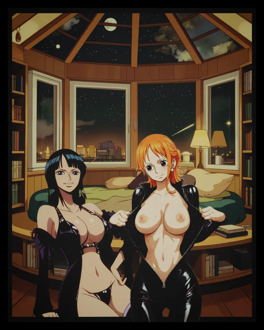 Nami and robin posted by realfakep