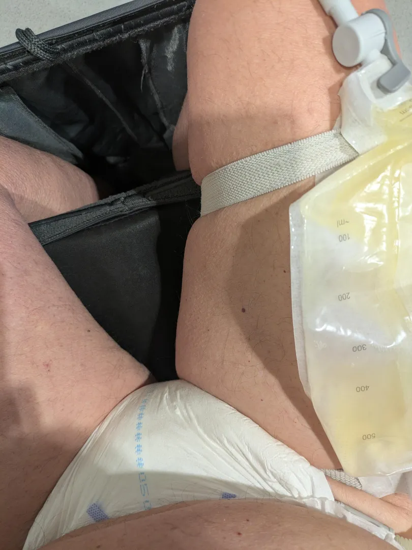 Nappy and bag posted by Friendly-Monk-4837