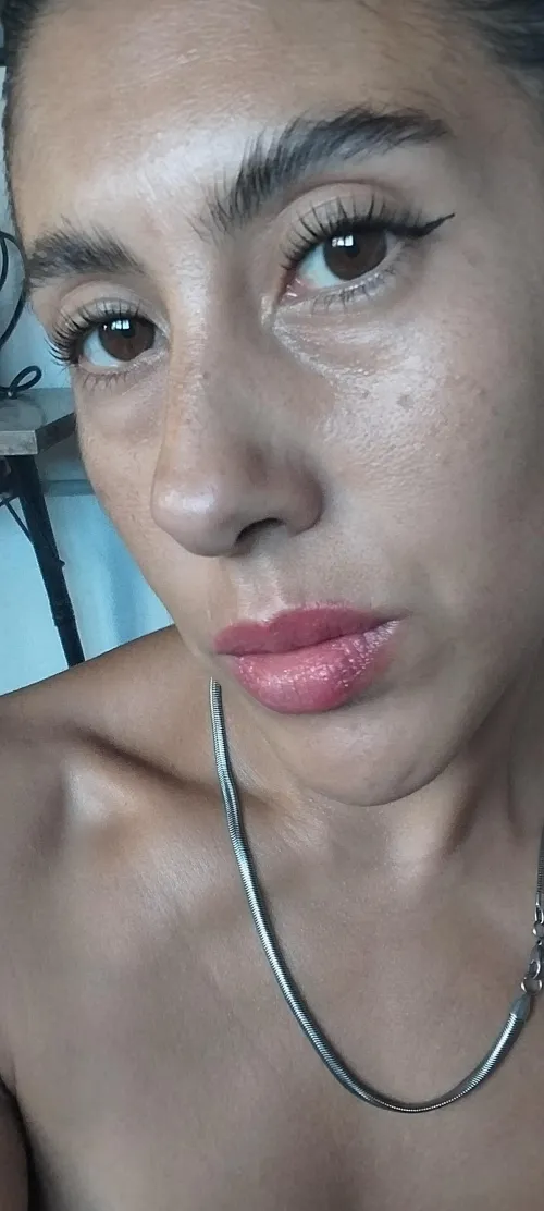 Natural, real lips that need kisses from someone. by lilit111