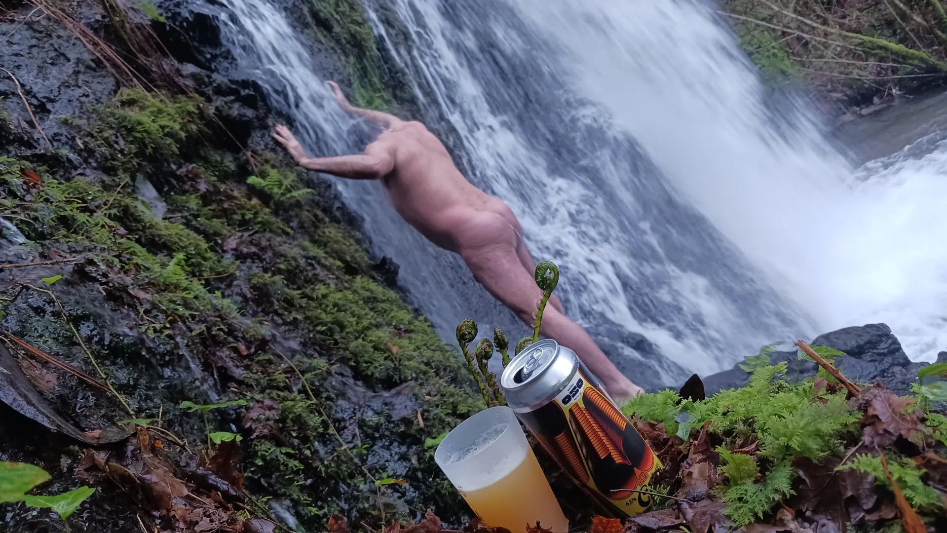 Natural shower is the best shower posted by nudebodytime