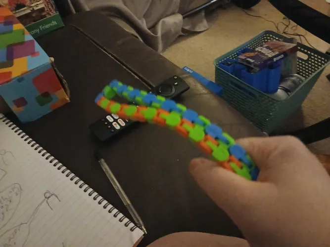 Naughty autist. You get spanked with the fidget toy. by hmmrabet