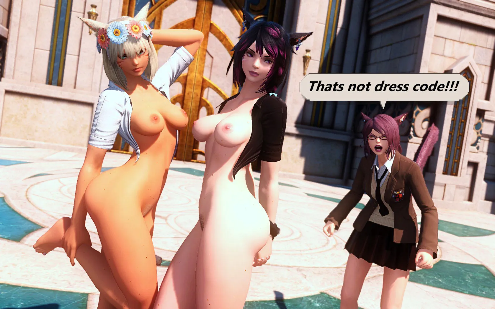 Naughty Students (ImNex_NXO) posted by DearUncleHermit