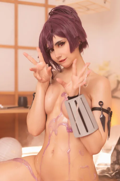 Naughty Yuzuriha from Hell's Paradise (Aloeveraiskawaii) by aloeveraiiskawaii