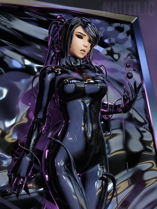 [Nautilic] Symbiotic Samus by ShinyLatexFemboy