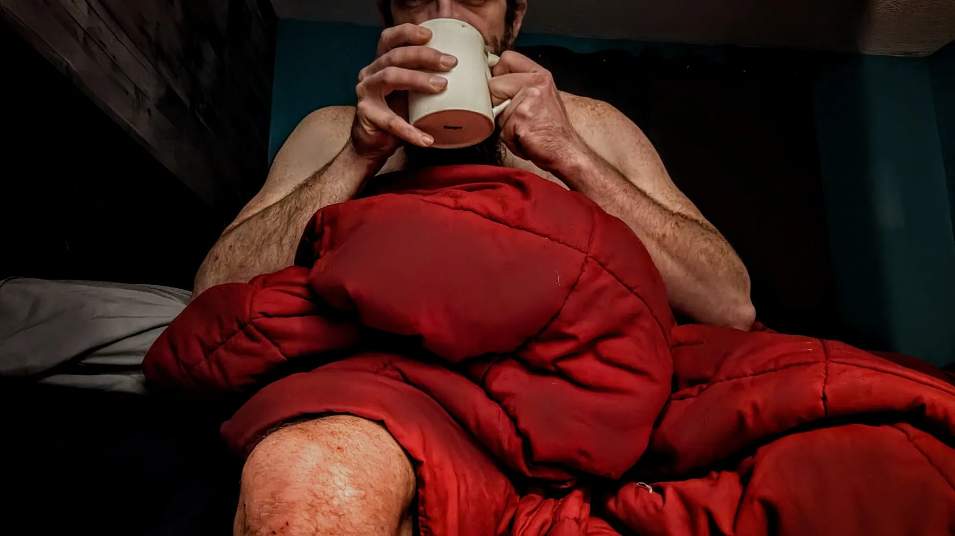 Nearly -40° out? Staying in bed it is... posted by BeardedRex-7567