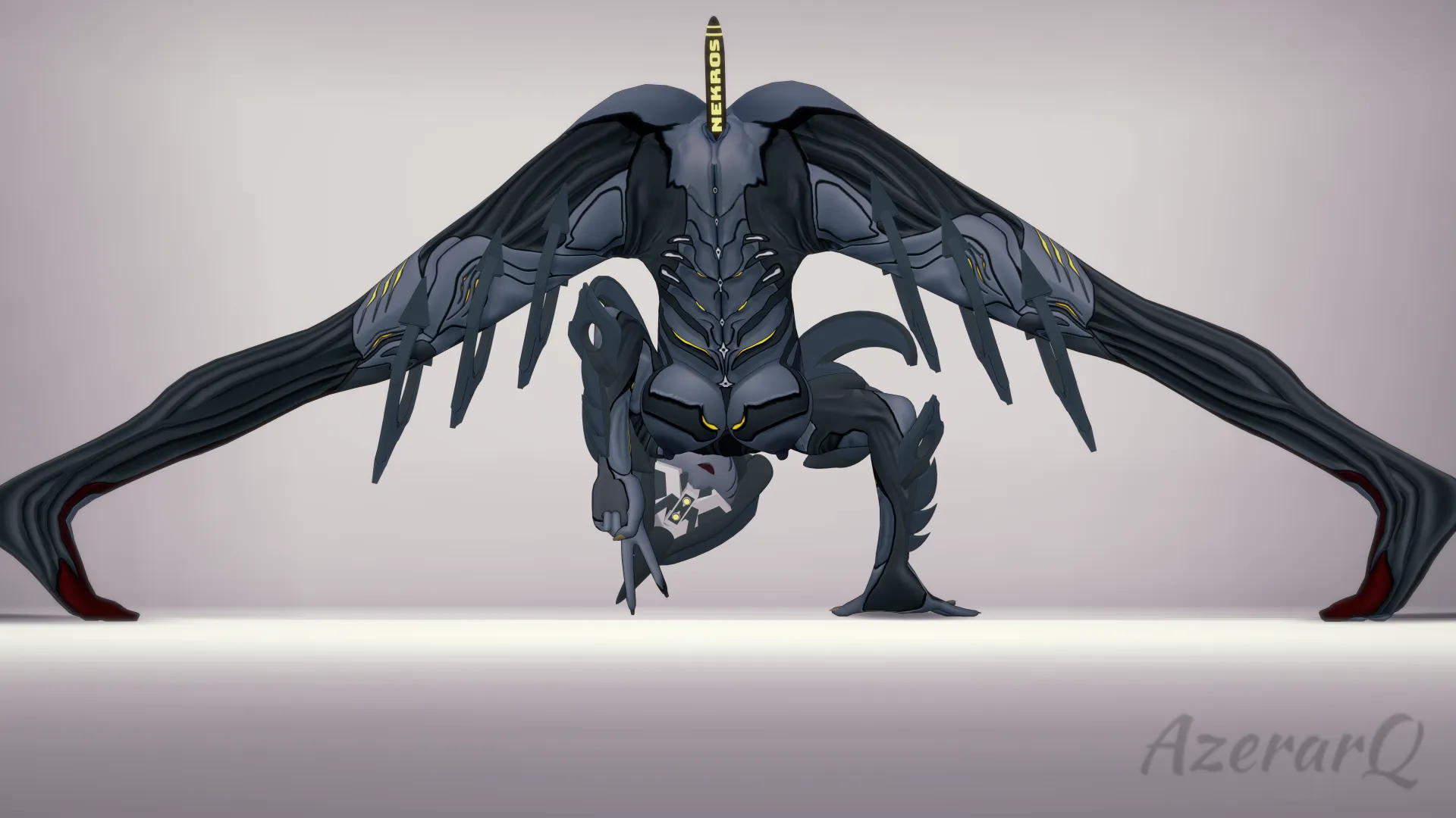 Nekros from Warframe (AzerarQ) posted by AzerarQ