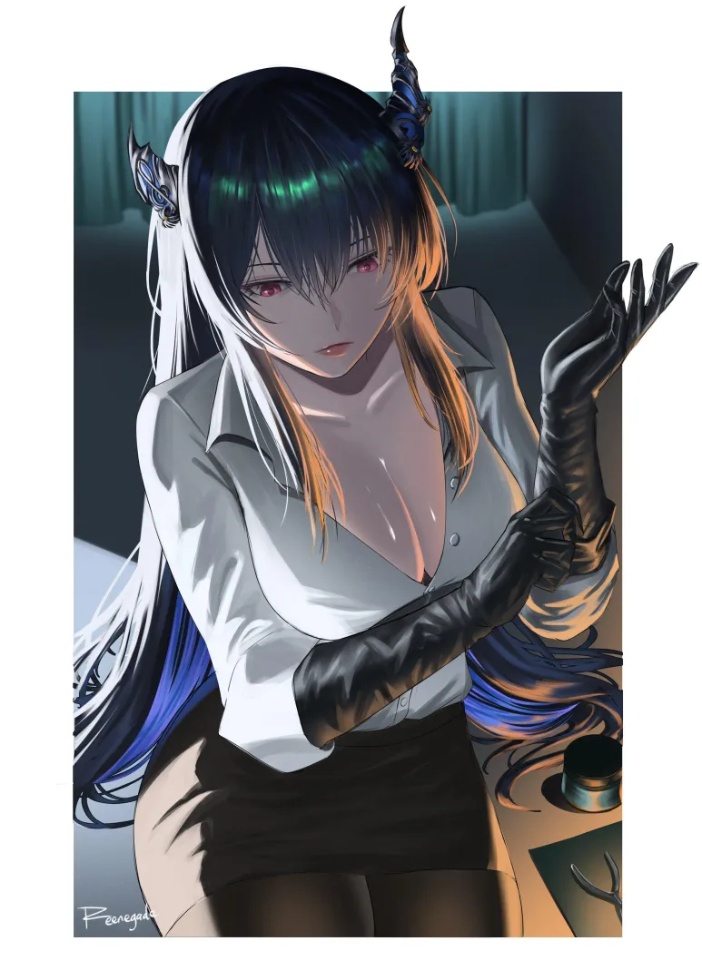 Nerissa Ravencroft [Hololive] posted by WoolsonDaSheep