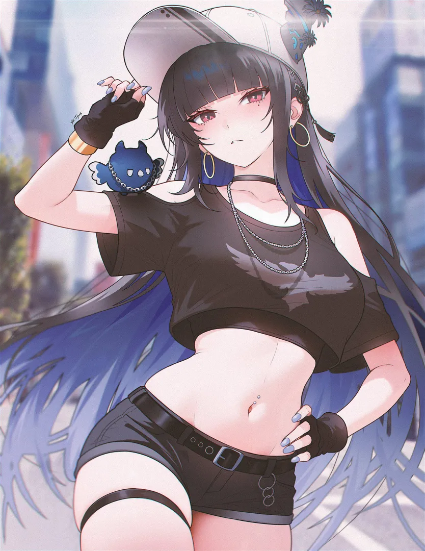 Nerissa Ravencroft [Hololve] posted by WoolsonDaSheep