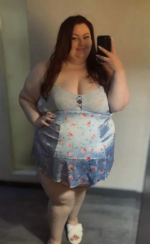 New birthday lingerie  by CurvyGoddess333