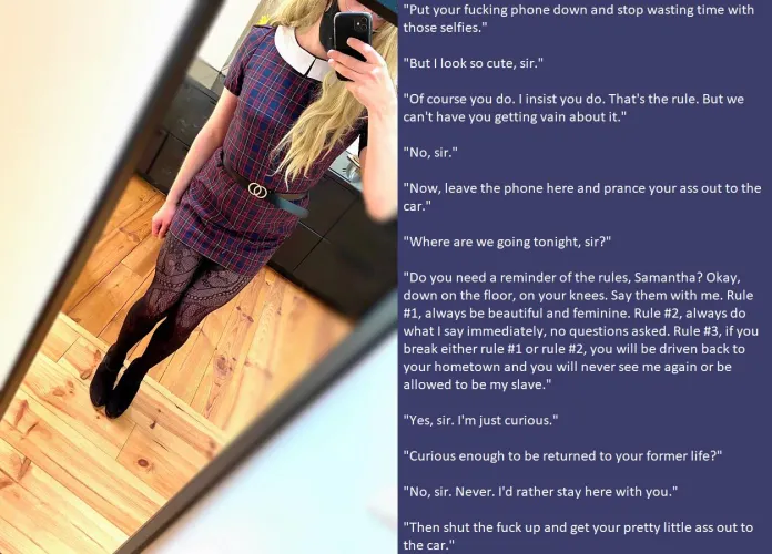 New Caption! Remember the Rules by AskedForTheMid0129