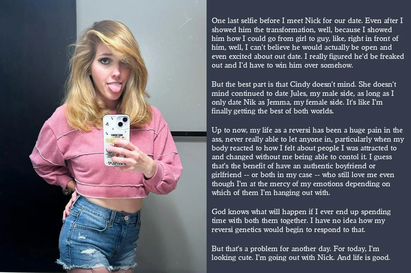 New Caption! Reversi: Jules and Jemma posted by AskedForTheMid0129