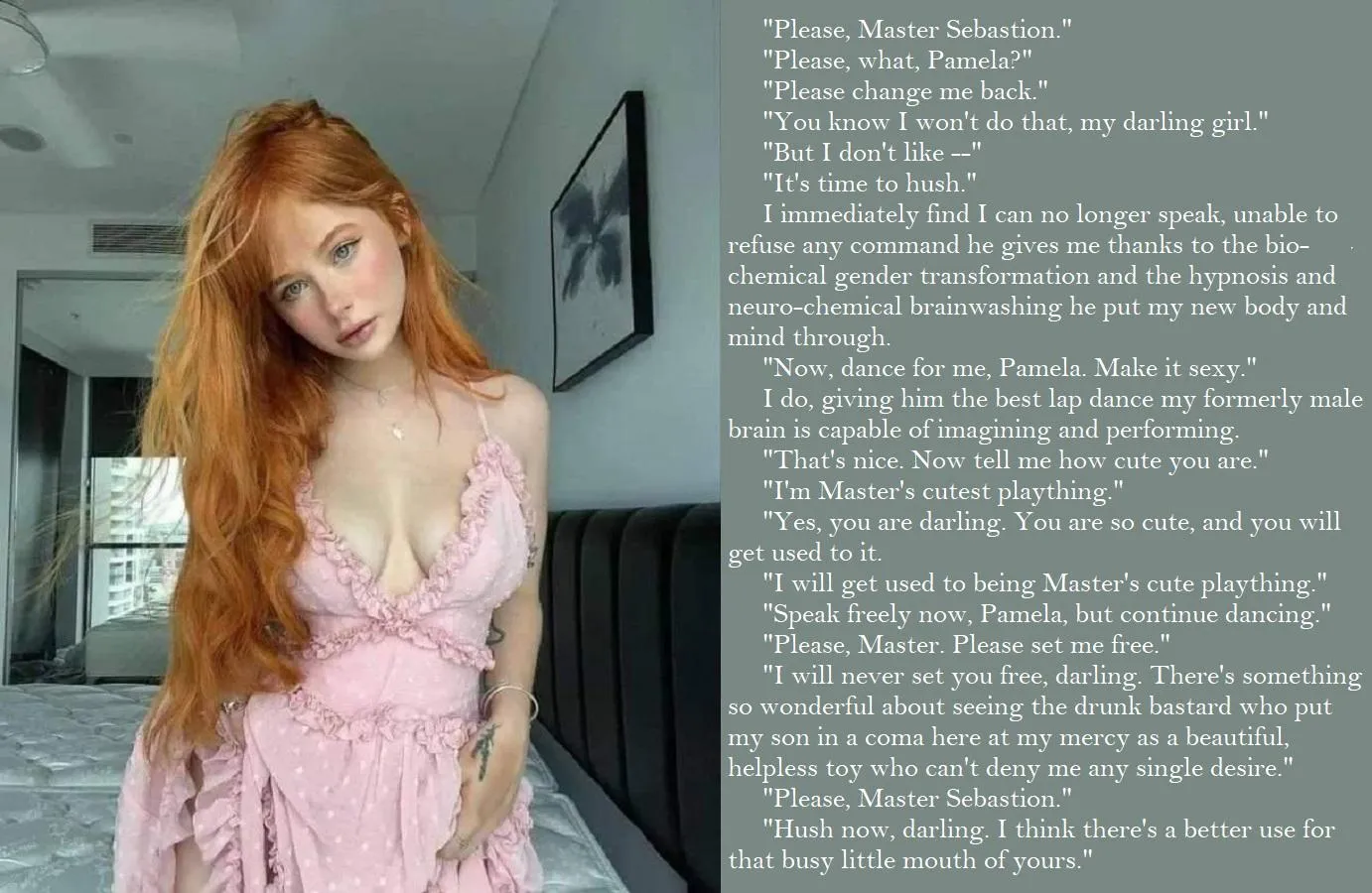 New Caption! So Cute, and You Will Get Used to It posted by Lost-Day-5036