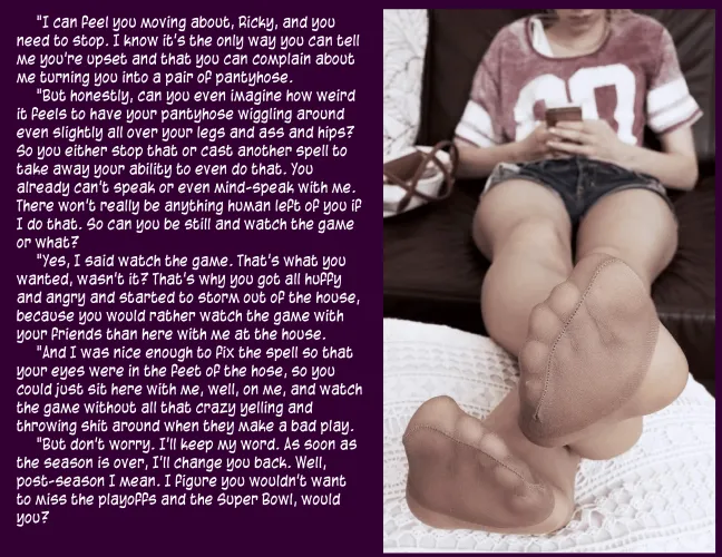 New Caption! What?! You're Still Watching the Game. by AskedForTheMid0129