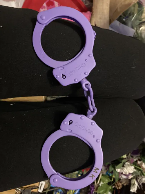 New cuffs!!! by mistresskitty601