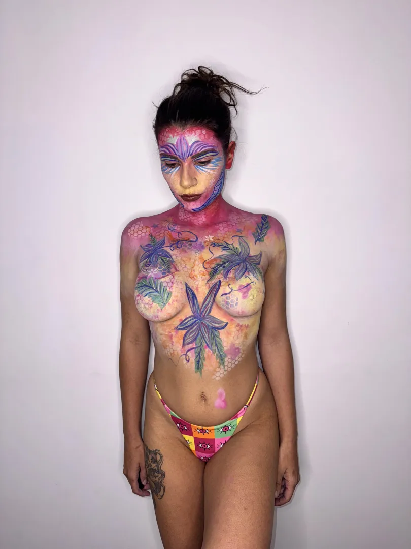 New design I painted today. posted by xina__