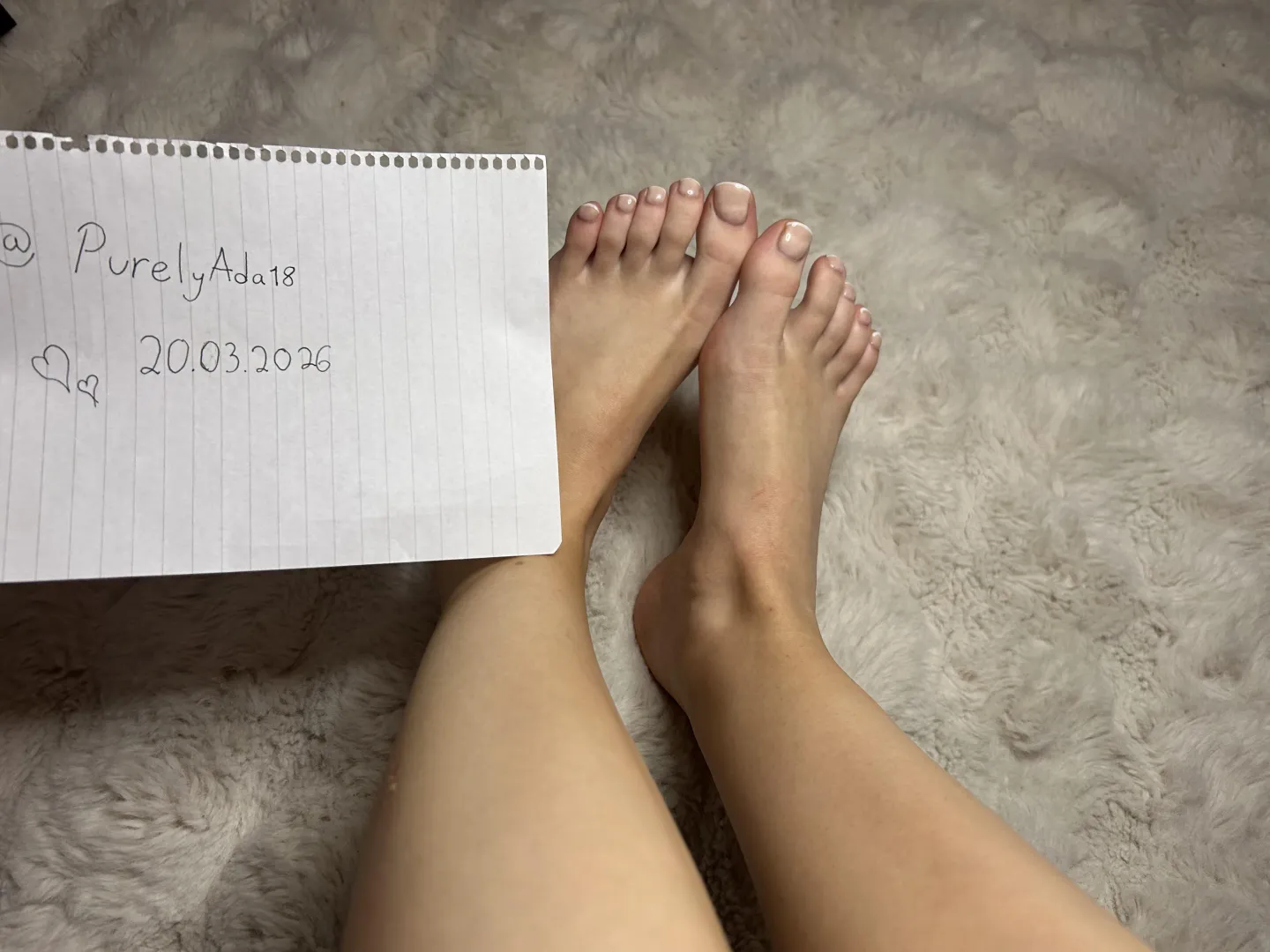 new here, what u think about my feet? posted by PurelyAda18