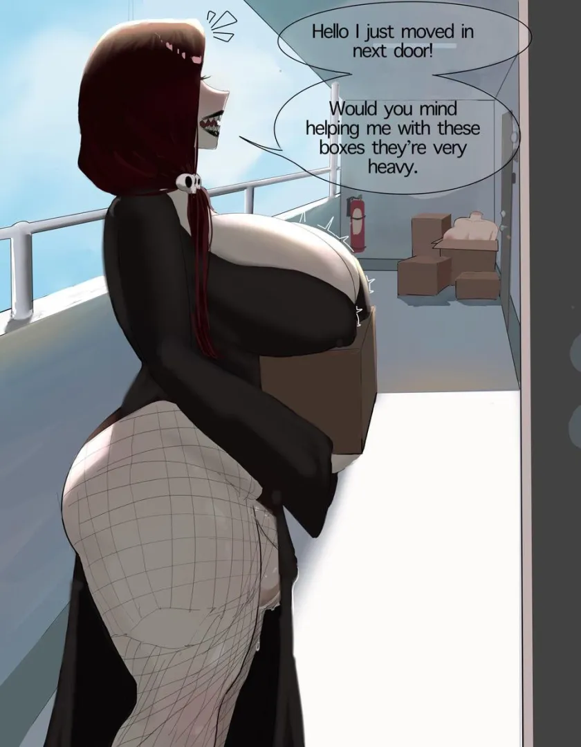 New neighbor (original) art [fishermanfiggle] posted by CherryAllures