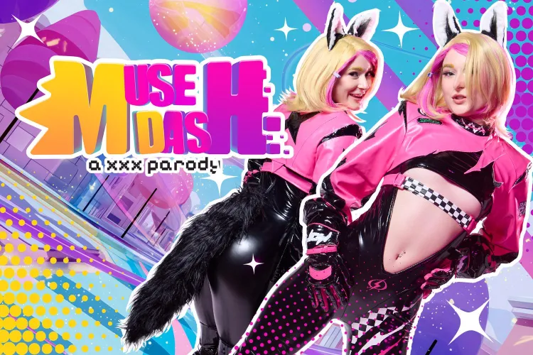 NEW RELEASE: THEA SUMMERS is RIN in our MUSE DASH Parody! Can you keep rhythm with this feisty, furry werewolf hottie? by VRCosplayX