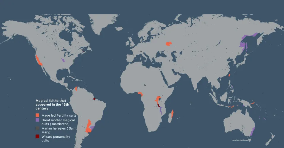 New Sexual Magic Centered religious movements that sprung up in the first century after appearance of Magic. by Short_Finger_4463