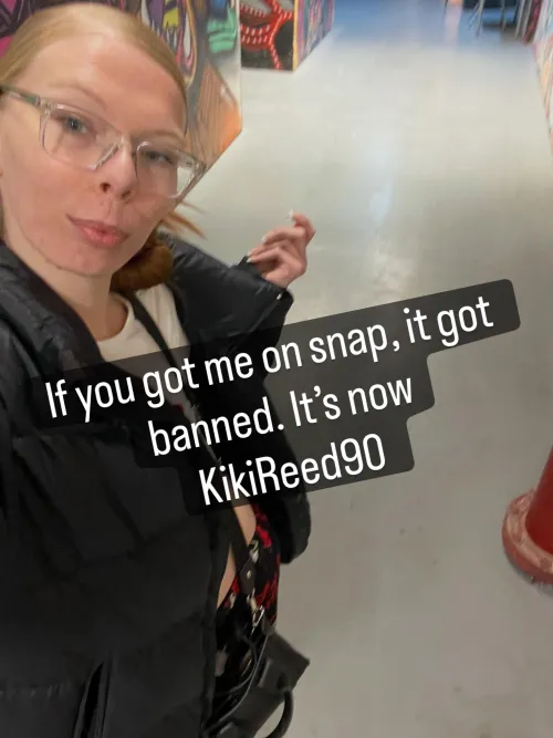 New snap alert ‼️ it’s now, KikiReed90 by KiKiPAWG