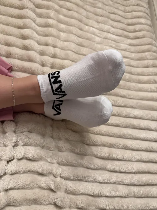 New Van socks for wifey by ticklishfeet4u
