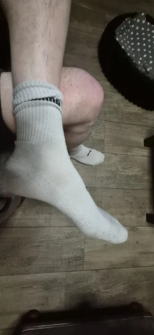 New week, new socks… who’d want to smell them after a full work week?  by HairySockDad