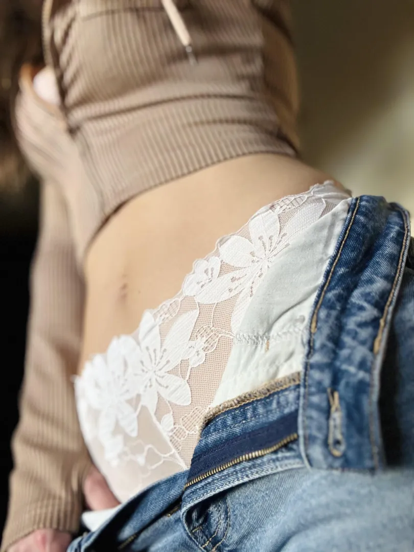 New white lace posted by Onlyforyou_xx