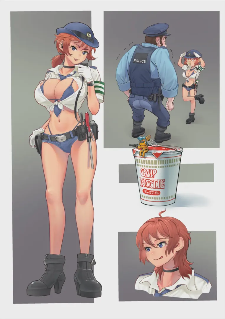 Newest police academy recruit (chichimaro) posted by awesome-pasam