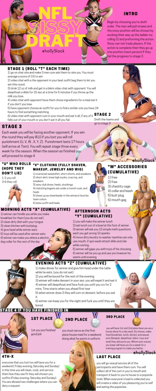 NFL Sissy Draft Roulette | Link to play in description by Admirable-Service647