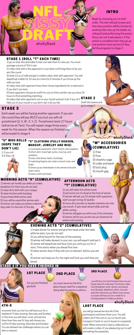 NFL Sissy Draft Roulette | Link to play in description posted by Admirable-Service647