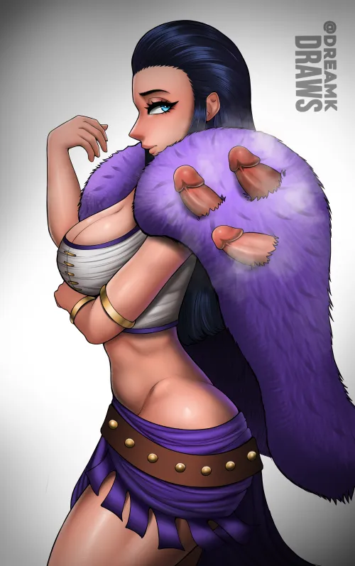 Nico robin Furjob commission! (@Dreamkdraws) SLOTS OPEN by DreamkDraws