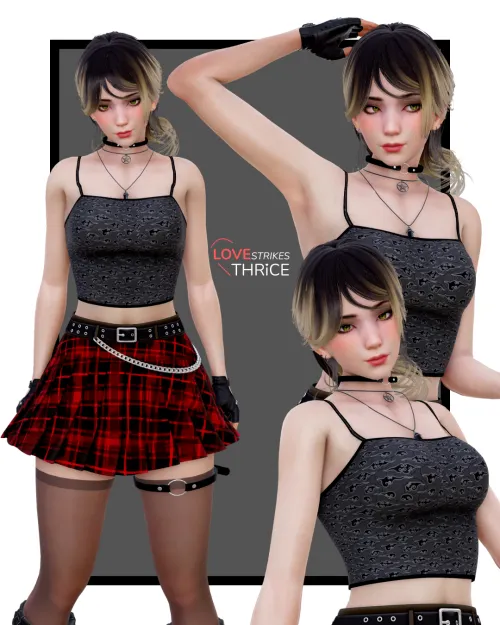 Nicole, from Love Strikes Thrice by renofrome