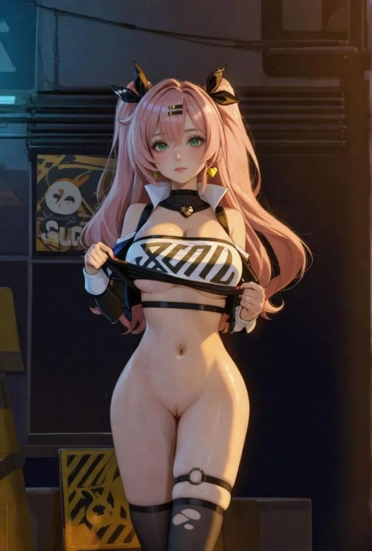 Nicole lost her pants (AI generated) posted by Mu_Fanchu