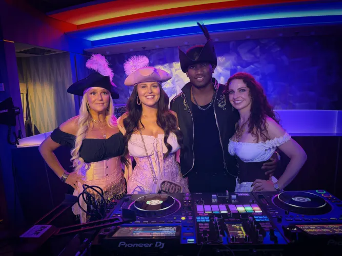 Night One on Bliss Cruise = Blackbeard’s Booty Bash by TheSwingNation