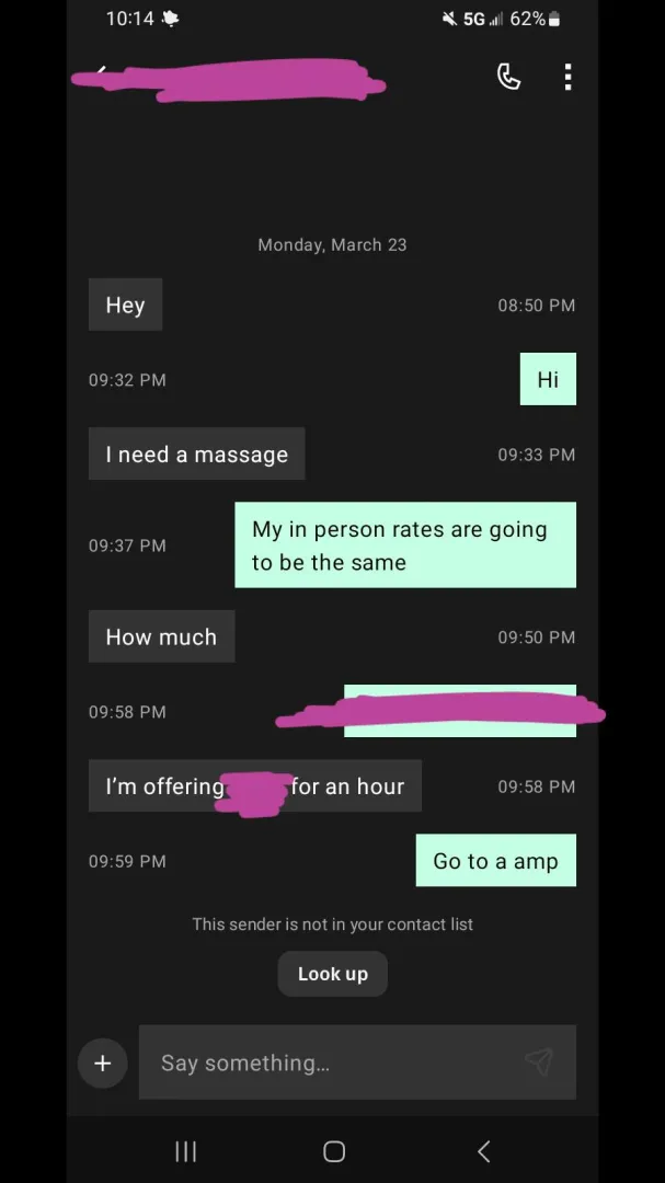 Nightly haggler posted by IvyRosePr