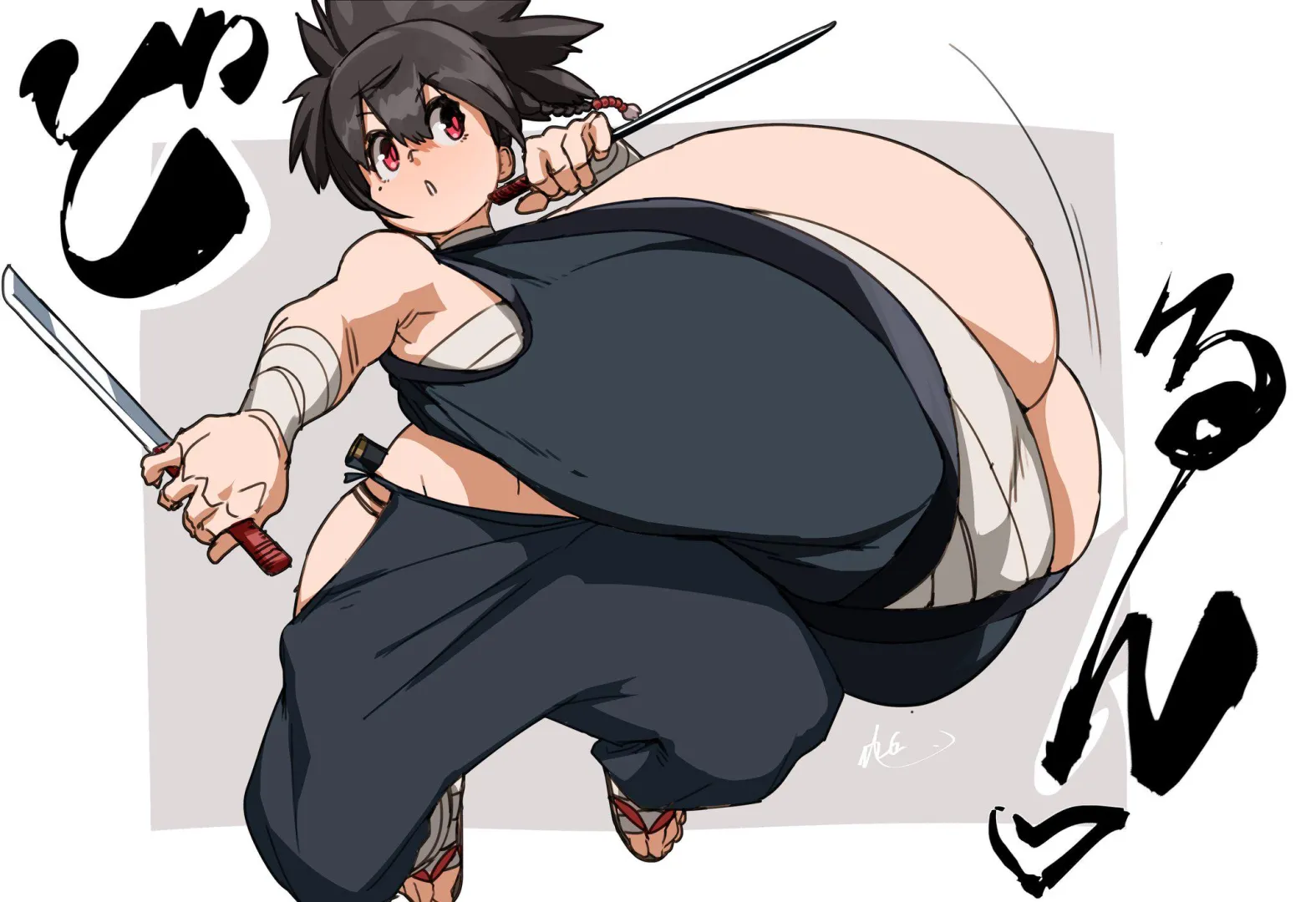 Ninja Narita [NAZE] posted by bakunyuu44