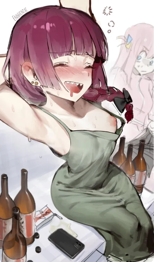 Nipple flash (EnnHentai) by Chinese_Diarrhoea