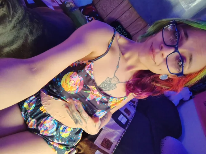 No Bras days are th best by Savage_Siren