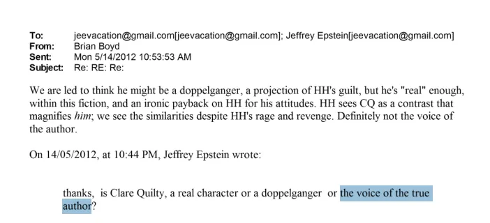 No but like, are you absolutely certain he's not actually the author's true voice? posted by sic_erat_scriptum