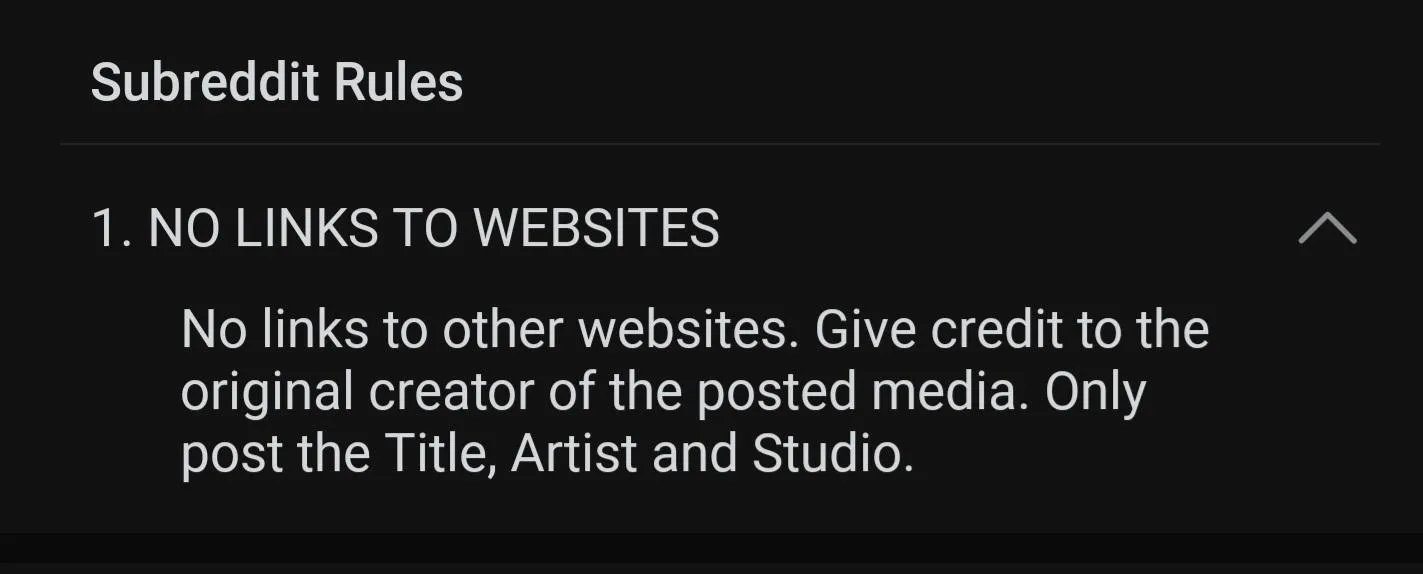 No commenting of Web Links posted by Rick-C147