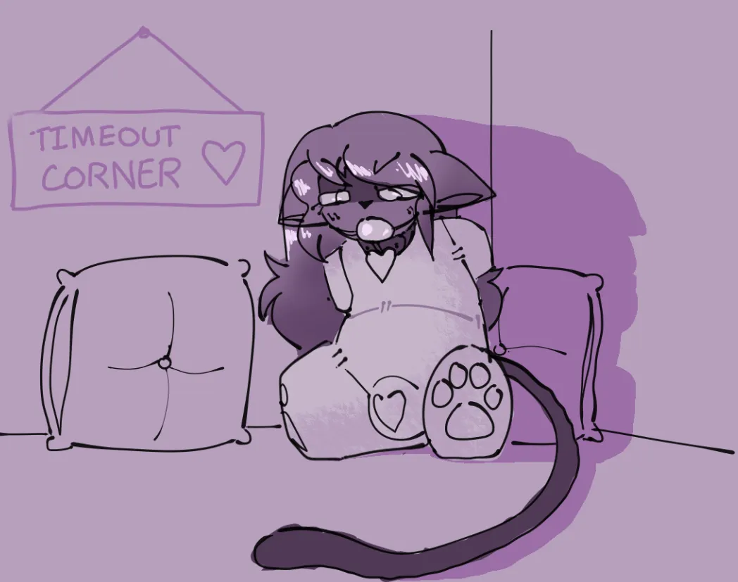 No Fair! (OC - artist: me) [transfem] posted by Best_Heat3495